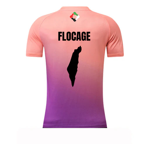 Maillot FC Palestina X Farrah Azam Collaboration - Noir/Rose