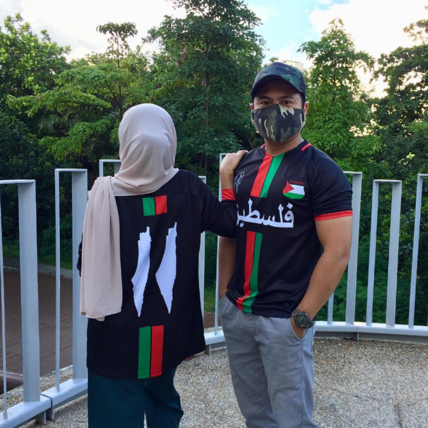 FC Palestina™ Jersey - Jet Black