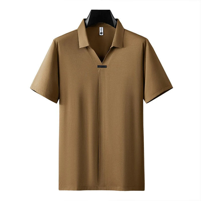 Mitchell™ Arctic Silk Polo - Sandy Brown