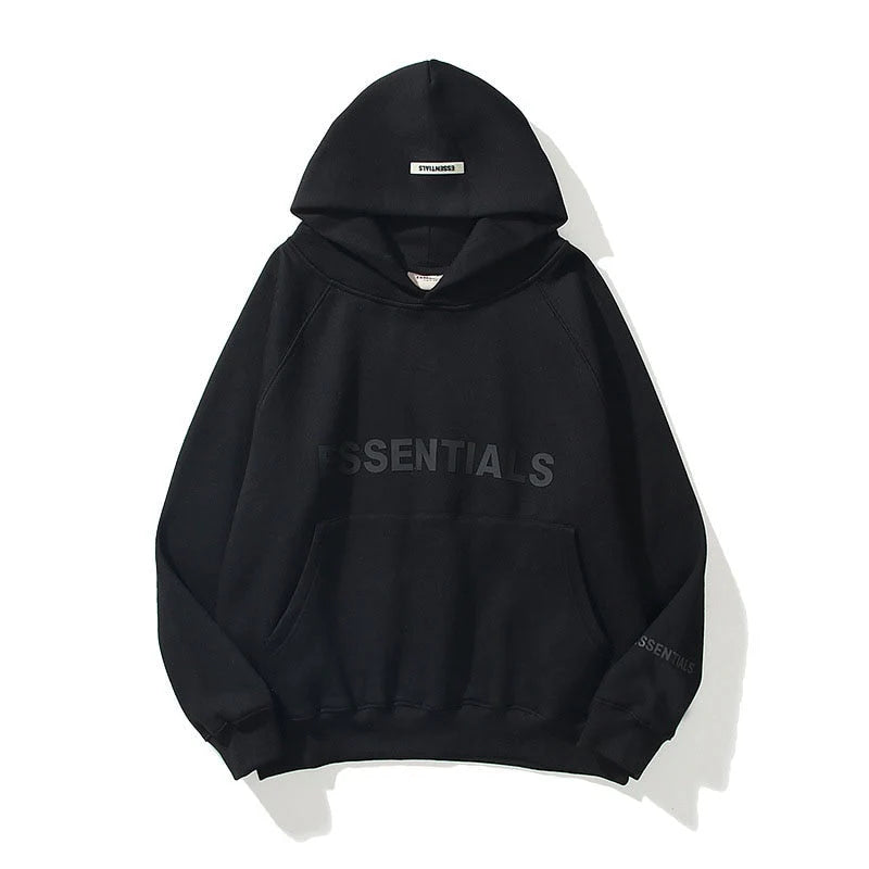 Essentials™ Hoodie - Jet Black