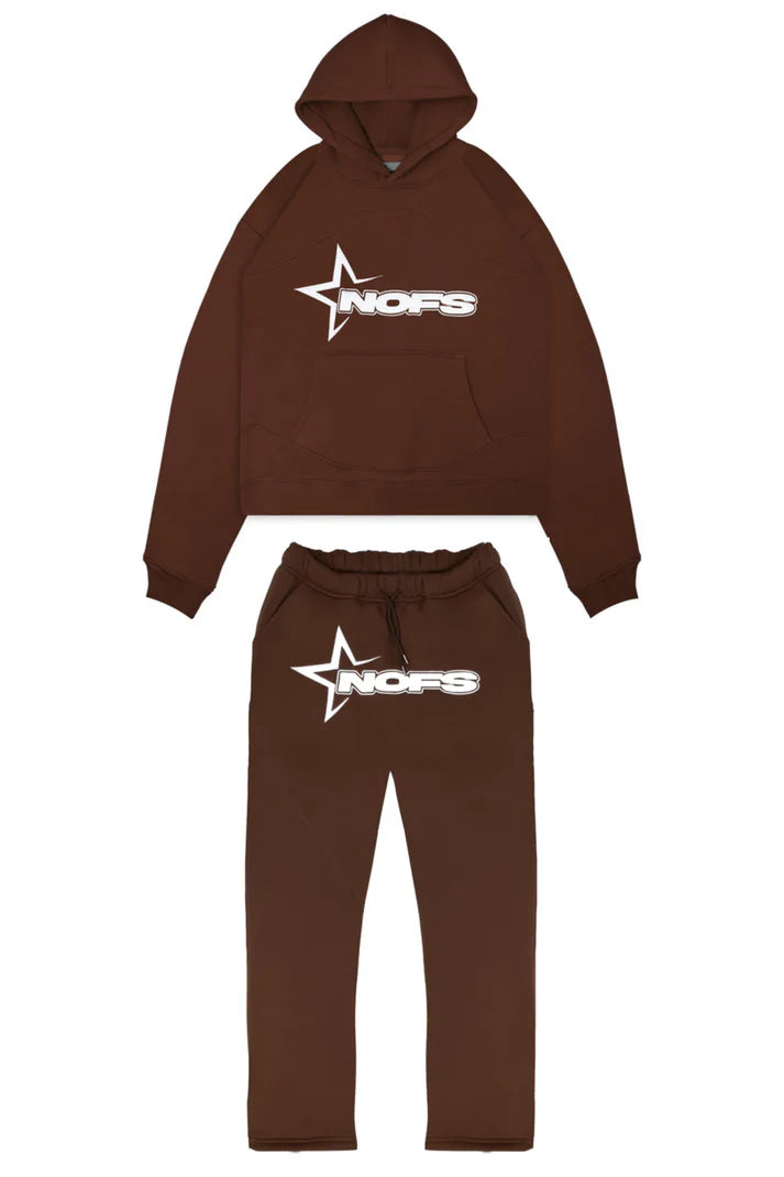 NOFS® Tracksuit - Caramel Brown