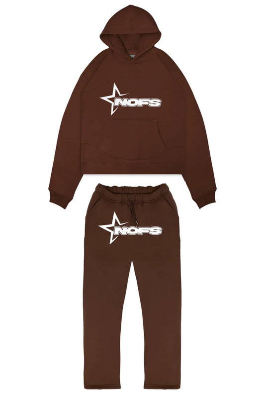 NOFS® Tracksuit - Caramel Brown