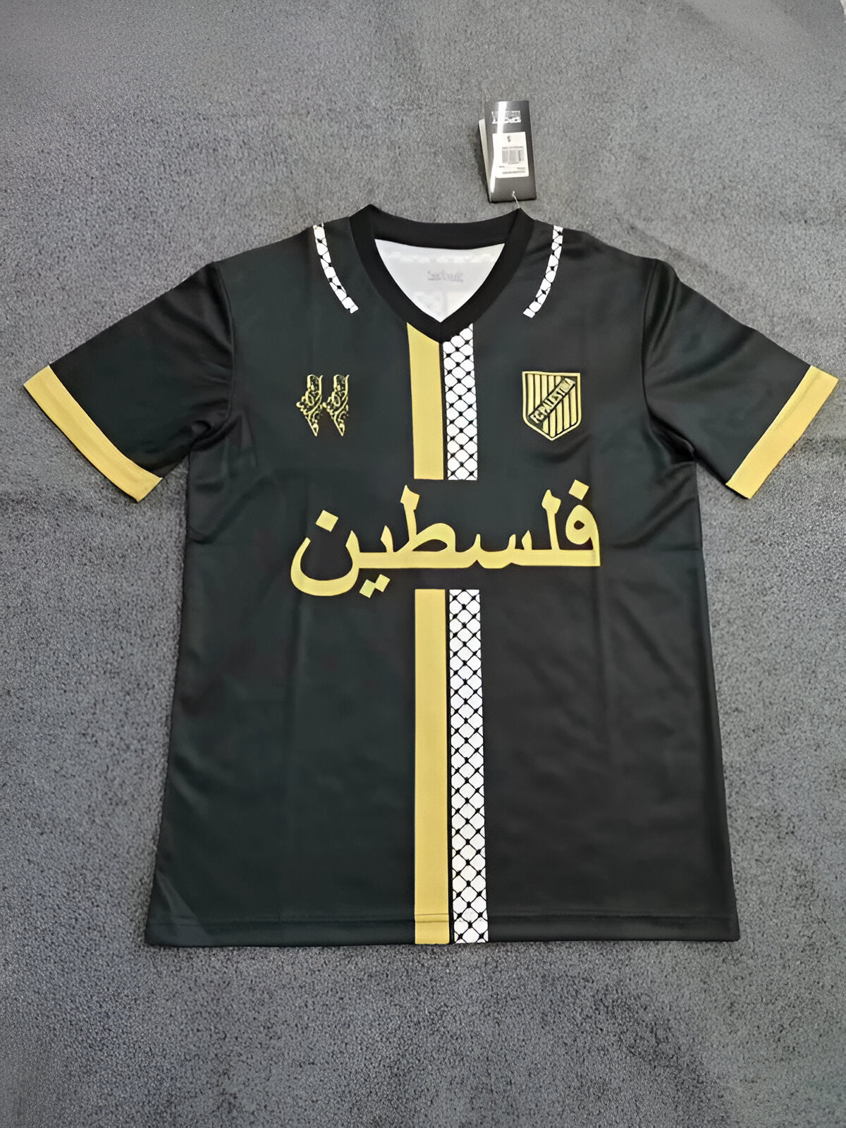 FC Palestina™ Jersey - Keffiyeh Gold *NEW*